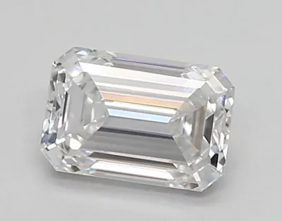 0.83ct D VVS2 Excellent Cut Emerald Lab Grown Diamond