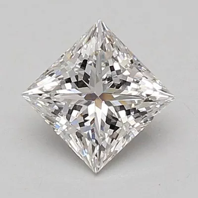 1.01ct E VS1 Rare Carat Ideal Cut Princess Lab Grown Diamond