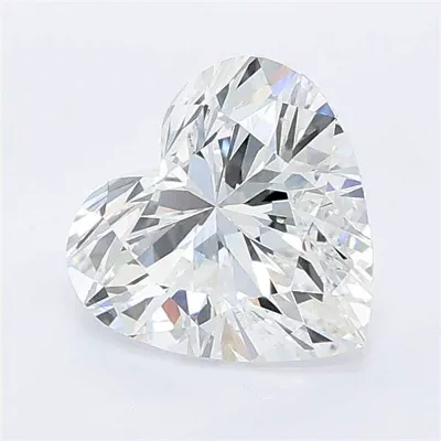1.59ct E VVS2 Rare Carat Ideal Cut Heart Lab Grown Diamond