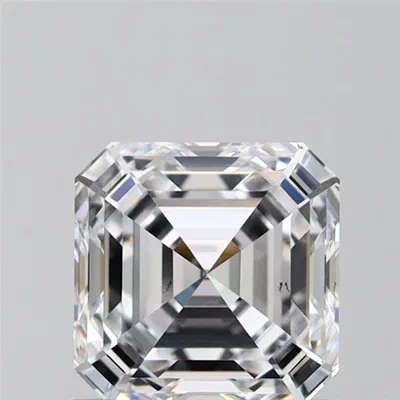 1.04ct D VS2 Rare Carat Ideal Cut Asscher Lab Grown Diamond