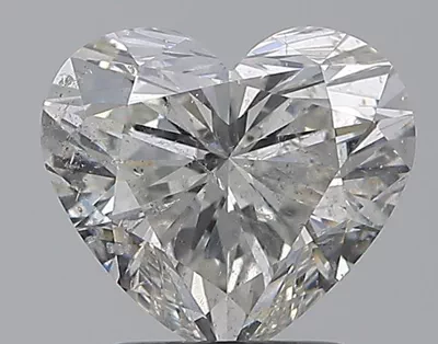 2.01ct H SI2 Rare Carat Ideal Cut Heart Diamond