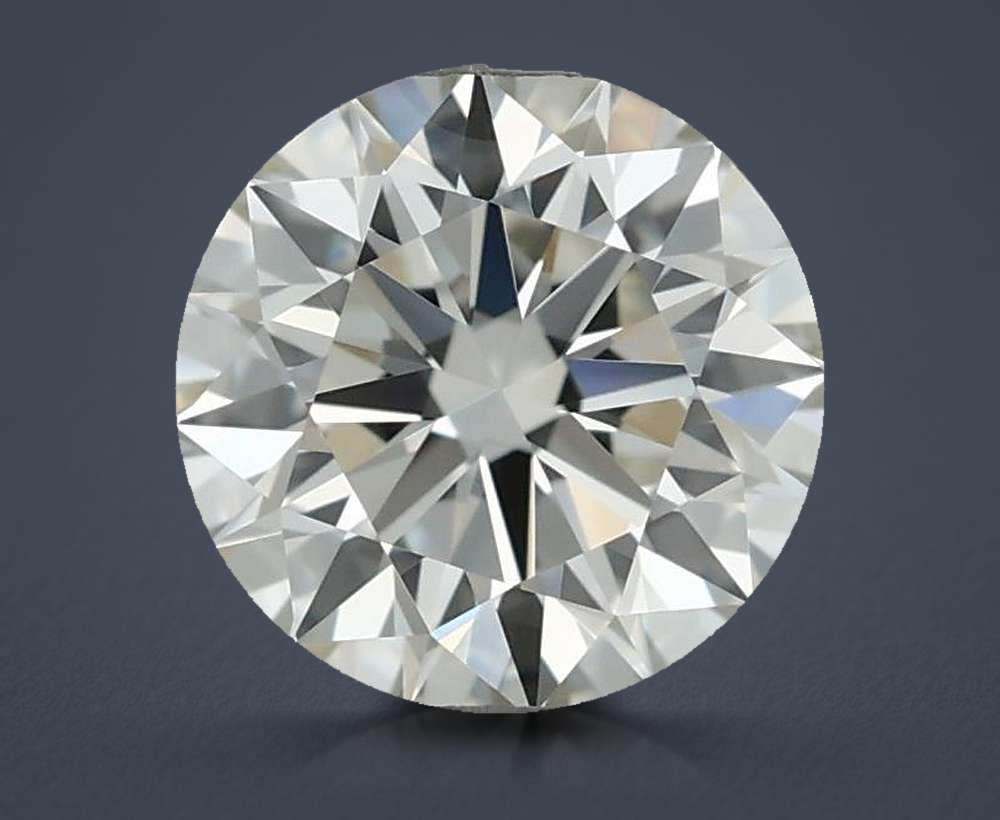 0.64ct J VVS2 Rare Carat Ideal Cut Round Diamond