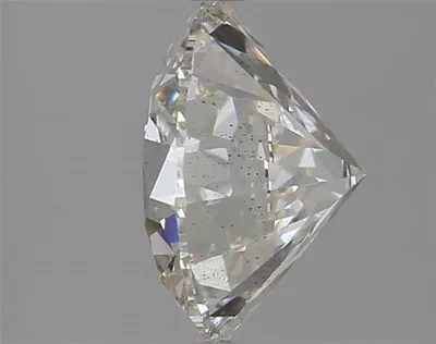 4.06ct F SI1 Rare Carat Ideal Cut Round Lab Grown Diamond