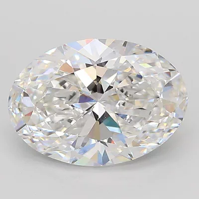 2.58ct E VS1 Rare Carat Ideal Cut Oval Lab Grown Diamond