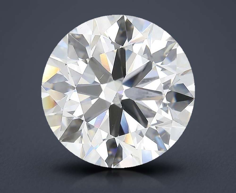 11.01ct F VS2 Excellent Cut Round Lab Grown Diamond
