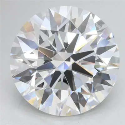 5.56ct D VVS2 Rare Carat Ideal Cut Round Lab Grown Diamond