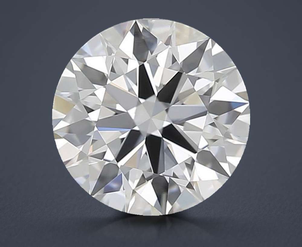 0.93ct D FL Rare Carat Ideal Cut Round Diamond