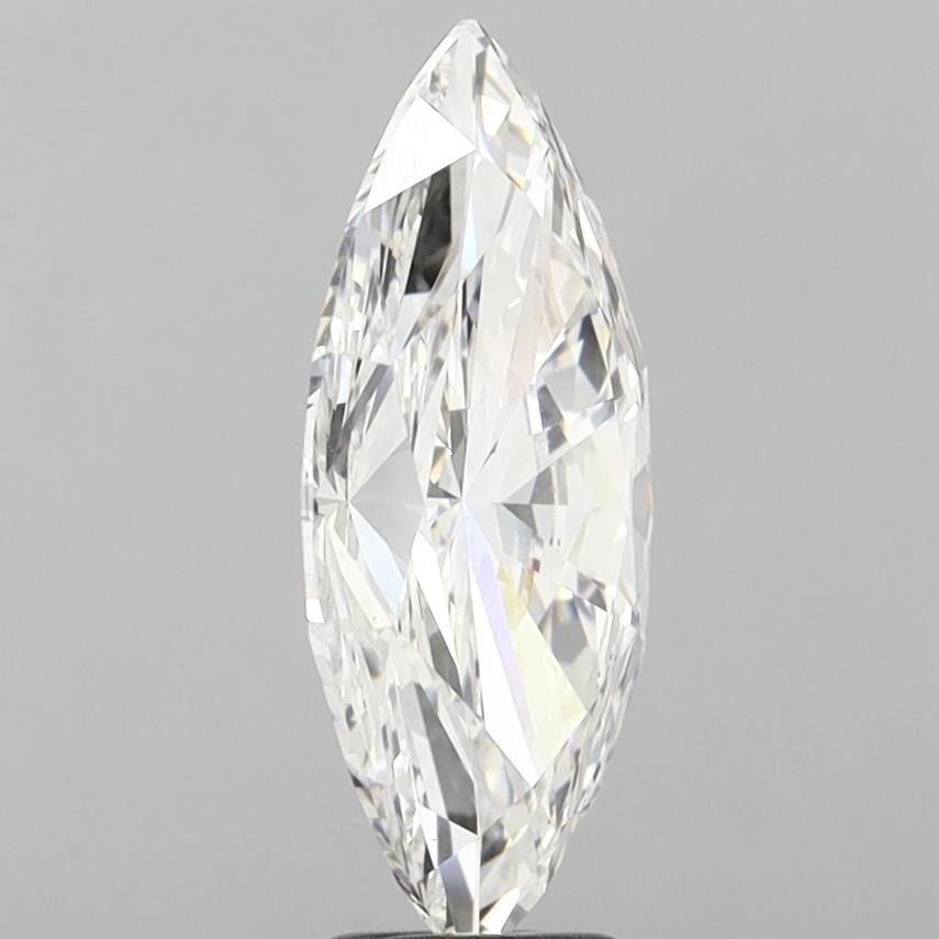 5.19ct F VS1 Rare Carat Ideal Cut Marquise Lab Grown Diamond
