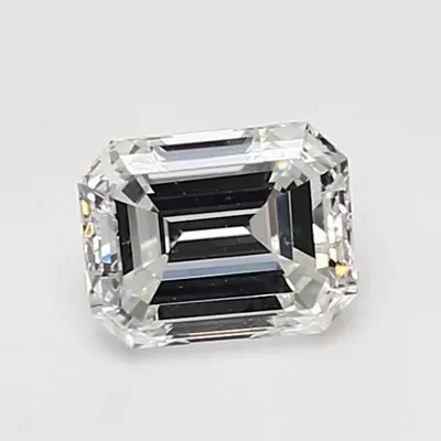 1.14ct F VVS2 Very Good Cut Emerald Diamond