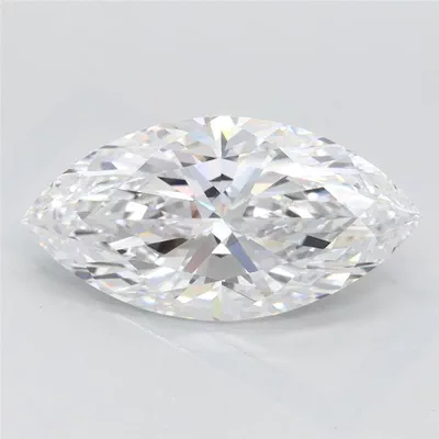 2.07ct D VVS1 Rare Carat Ideal Cut Marquise Lab Grown Diamond