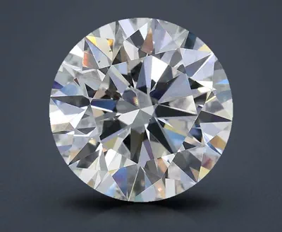2.54ct D VS2 Rare Carat Ideal Cut Round Lab Grown Diamond