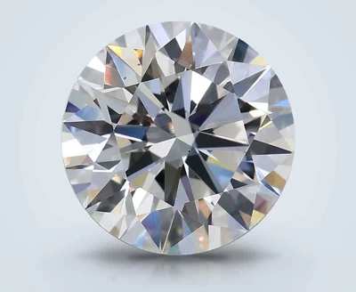 2.54ct D VS2 Rare Carat Ideal Cut Round Lab Grown Diamond