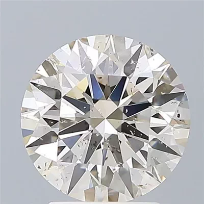 2.26ct K SI2 Rare Carat Ideal Cut Round Diamond