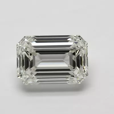 1.01ct K VVS2 Rare Carat Ideal Cut Emerald Diamond