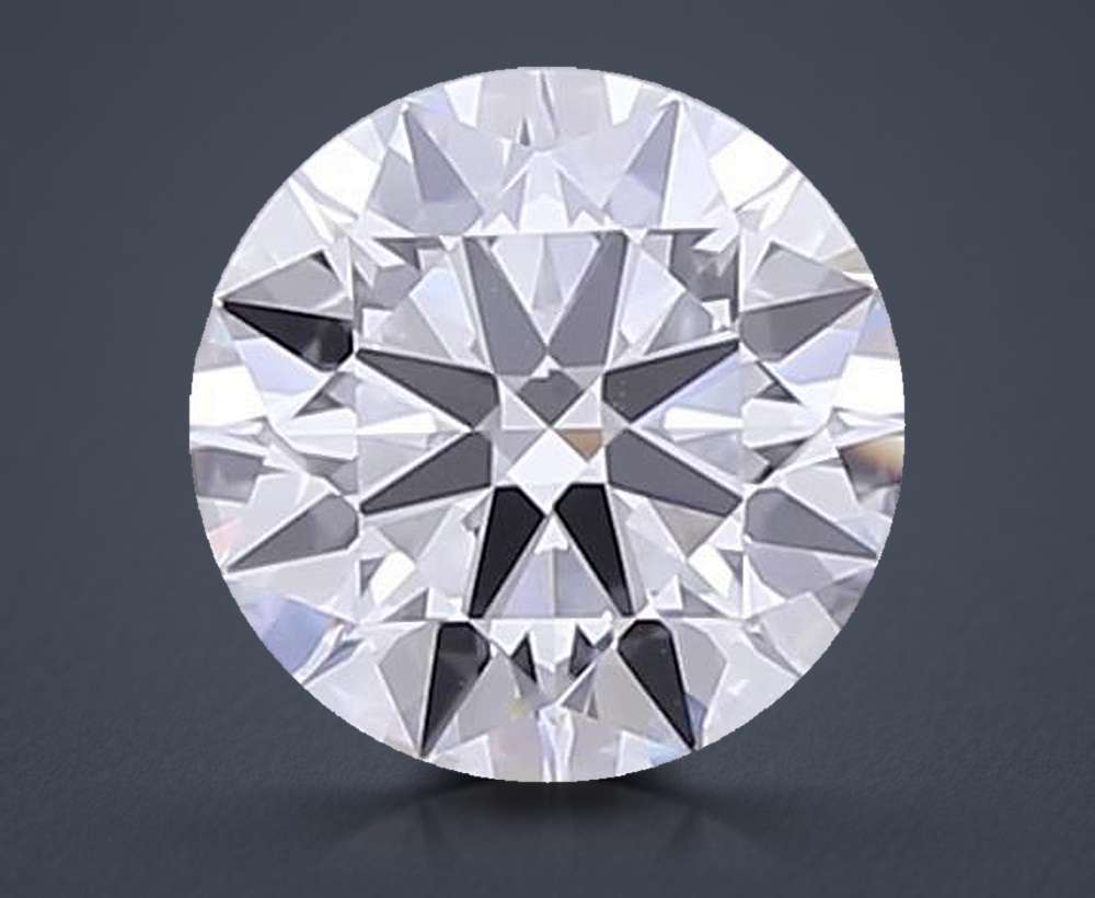 1.49ct F VVS2 Rare Carat Ideal Cut Round Lab Grown Diamond