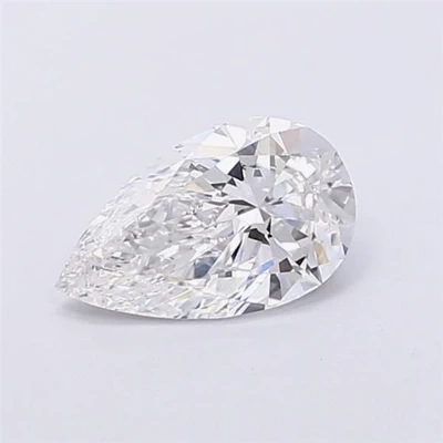 0.94ct E VS2 Rare Carat Ideal Cut Pear Lab Grown Diamond