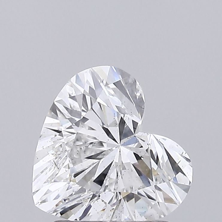 1.50ct E SI1 Rare Carat Ideal Cut Heart Lab Grown Diamond