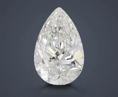 2.34ct E VS1 Rare Carat Ideal Cut Pear Lab Grown Diamond