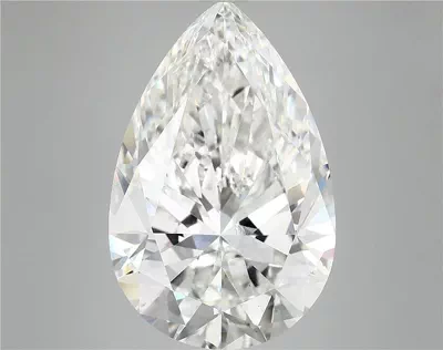 11.23ct F VS1 Rare Carat Ideal Cut Pear Lab Grown Diamond