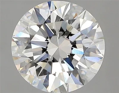 2.16ct G SI2 Rare Carat Ideal Cut Round Diamond