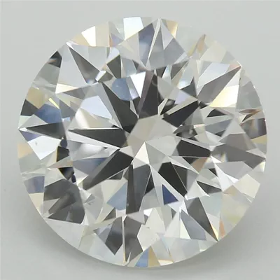 4.02ct E VS1 Rare Carat Ideal Cut Round Lab Grown Diamond