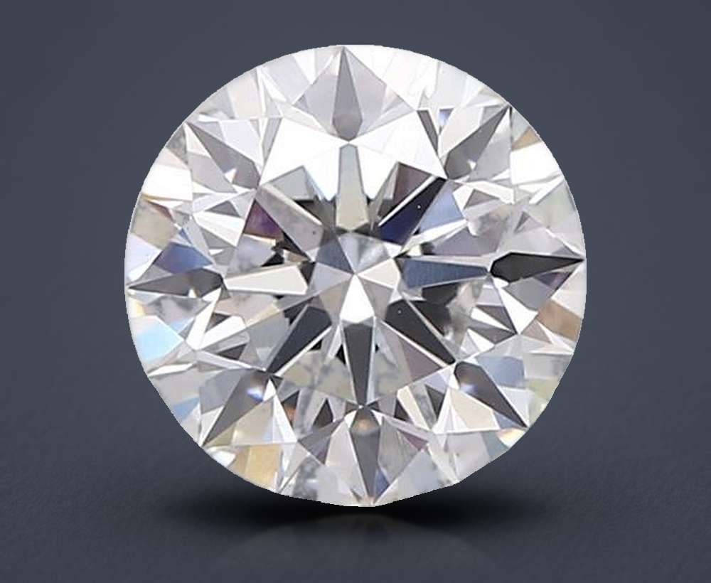 2.08ct F VVS2 Rare Carat Ideal Cut Round Lab Grown Diamond