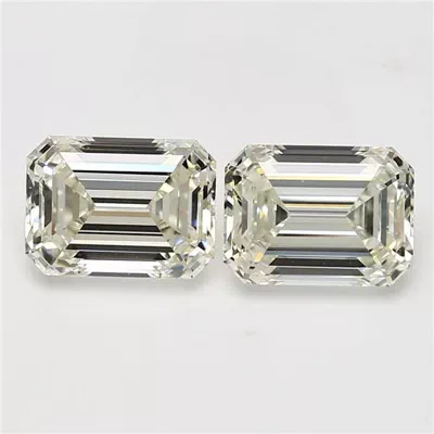 3.09ct K IF Rare Carat Ideal Cut Emerald Diamond