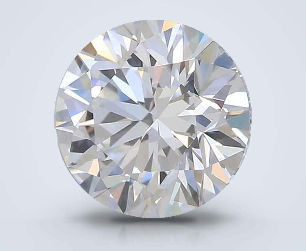 1.08ct E VVS2 Excellent Cut Round Lab Grown Diamond