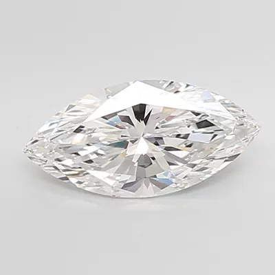 4.03ct F VVS2 Rare Carat Ideal Cut Marquise Lab Grown Diamond