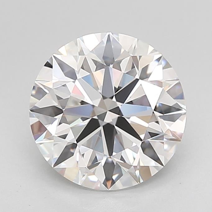 2.62ct E VVS2 Excellent Cut Round Lab Grown Diamond