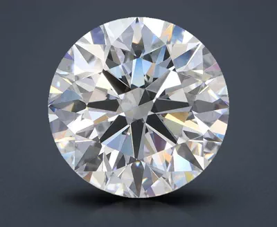 4.01ct G VVS1 Rare Carat Ideal Cut Round Lab Grown Diamond
