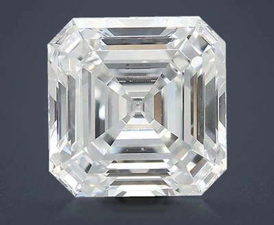 2.03ct E VVS2 Rare Carat Ideal Cut Asscher Lab Grown Diamond