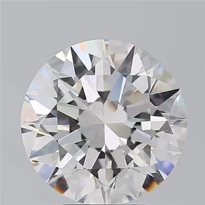 5.01ct E VS2 Rare Carat Ideal Cut Round Diamond