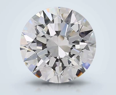 5.01ct E VS2 Rare Carat Ideal Cut Round Diamond