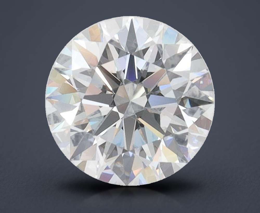 1.59ct D FL Rare Carat Ideal Cut Round Lab Grown Diamond