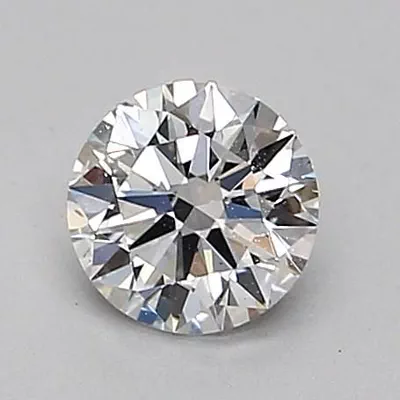 0.41ct E SI1 Rare Carat Ideal Cut Round Diamond