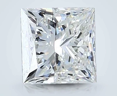 1.23ct I VVS2 Rare Carat Ideal Cut Princess Diamond