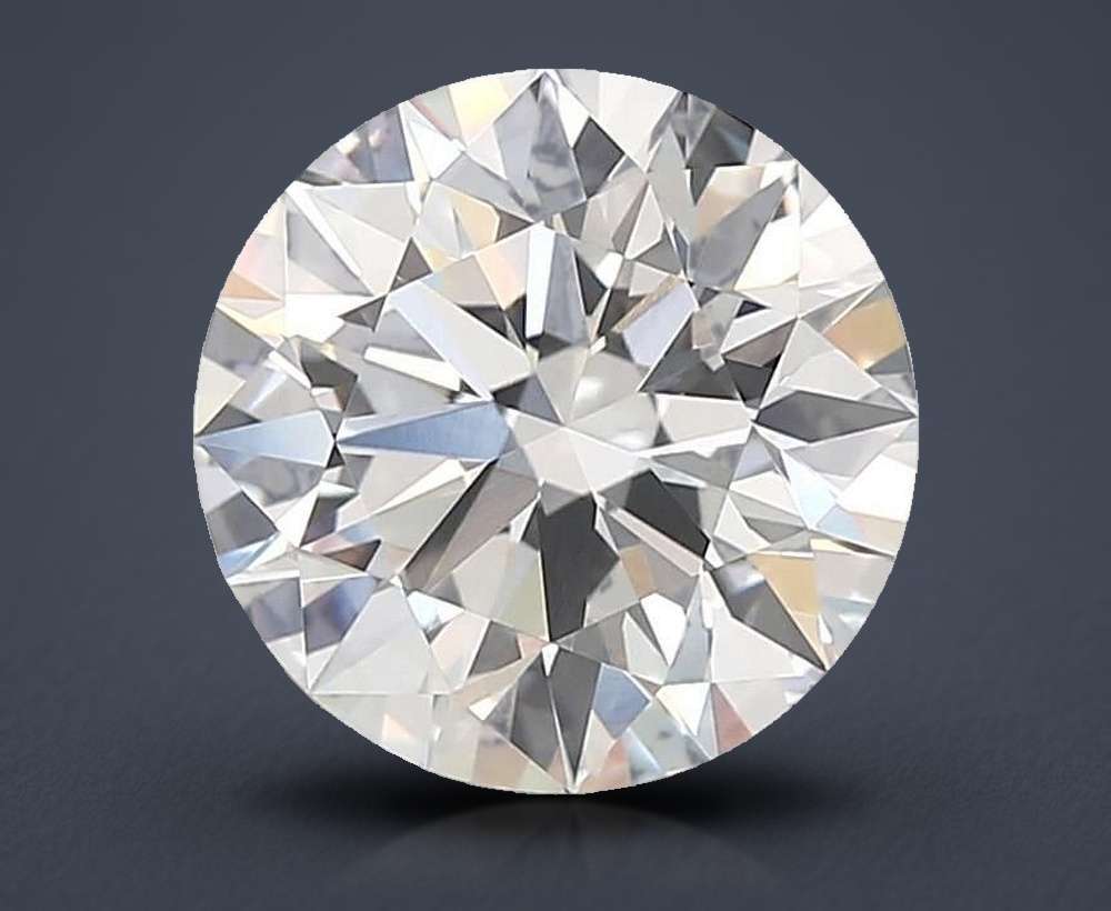 3.75ct F VVS2 Rare Carat Ideal Cut Round Lab Grown Diamond