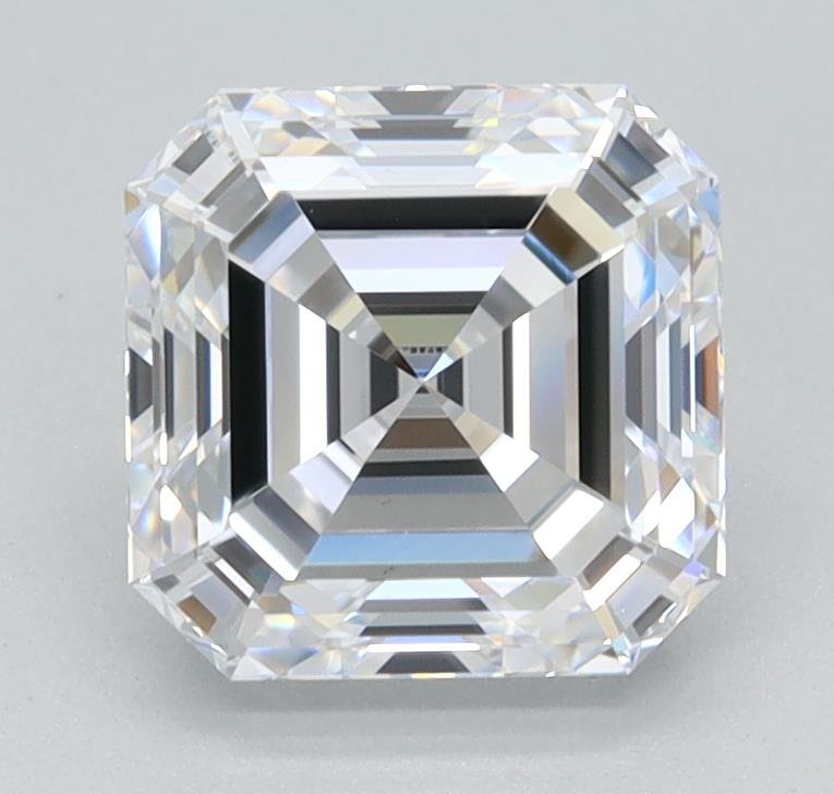 1.52ct D VS1 Rare Carat Ideal Cut Asscher Lab Grown Diamond