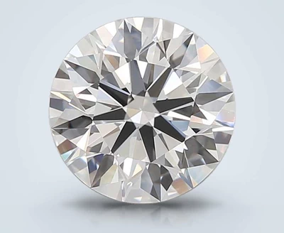 4.25ct F VVS1 Rare Carat Ideal Cut Round Lab Grown Diamond