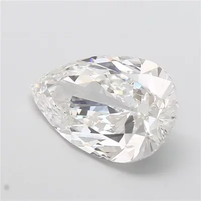 14.51ct F VVS2 Rare Carat Ideal Cut Pear Lab Grown Diamond
