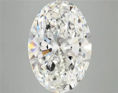 10.06ct F VVS2 Rare Carat Ideal Cut Oval Lab Grown Diamond