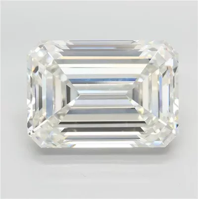 16.08ct H VVS2 Rare Carat Ideal Cut Emerald Lab Grown Diamond