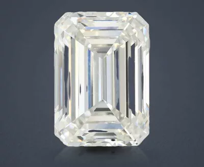 16.08ct H VVS2 Rare Carat Ideal Cut Emerald Lab Grown Diamond