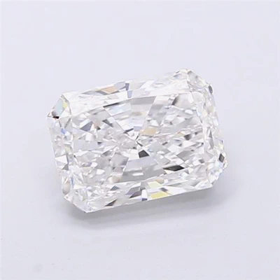 2.60ct E VVS2 Rare Carat Ideal Cut Radiant Lab Grown Diamond