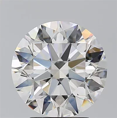3.28ct H VVS2 Rare Carat Ideal Cut Round Diamond