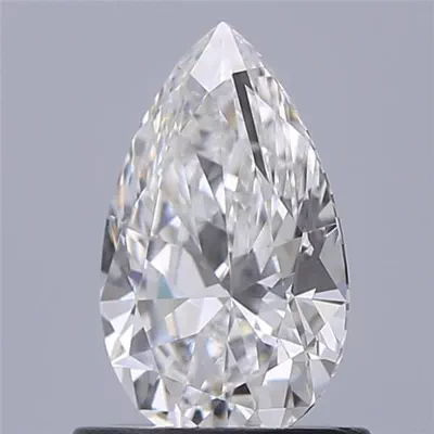 0.73ct E VVS1 Rare Carat Ideal Cut Pear Lab Grown Diamond