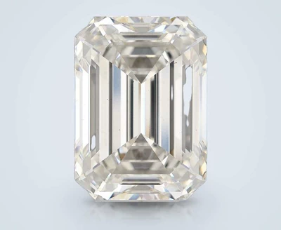 17.16ct G VS2 Rare Carat Ideal Cut Emerald Lab Grown Diamond