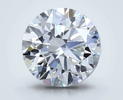 0.53ct G VVS1 Rare Carat Ideal Cut Round Diamond