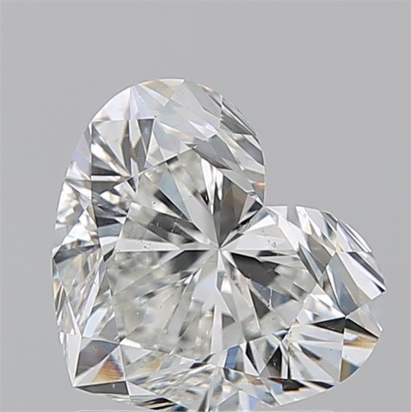 1.73ct H SI1 Rare Carat Ideal Cut Heart Diamond